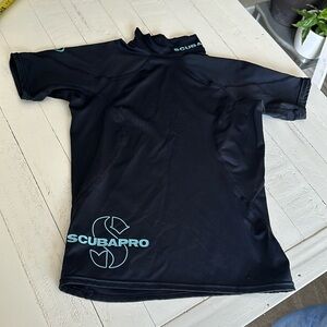 Scubapro rash guard, neck SEA CABA advanced dive centre SABA Dutch Caribbean s/m